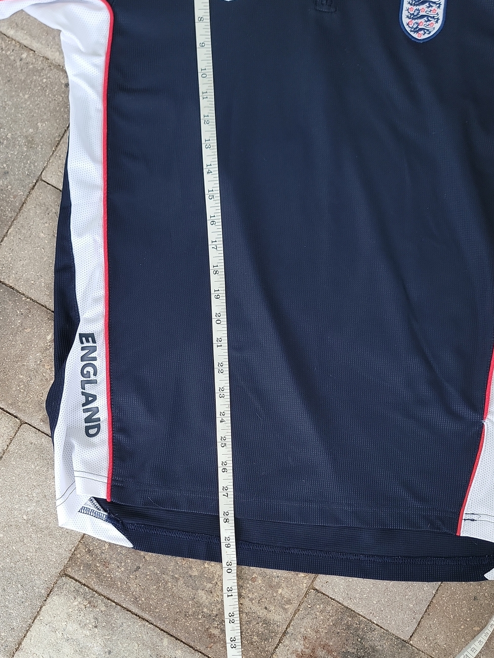 Umbro England Football Club Soccer Jersey Polo Style Soccer Sz L - Picture 8 of 12